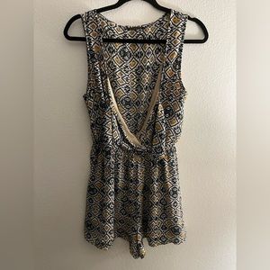 Cute Print Boutique Romper